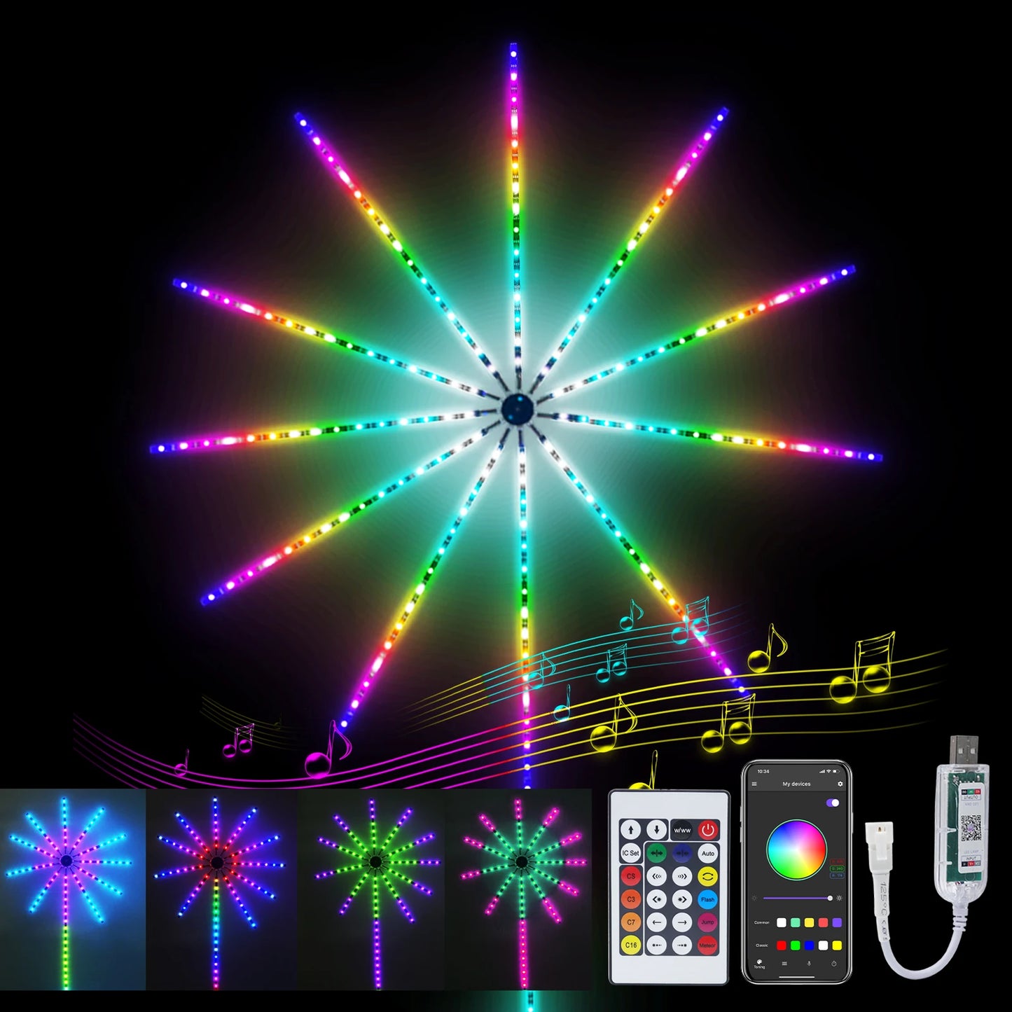 Firework LED Light - 50% off!