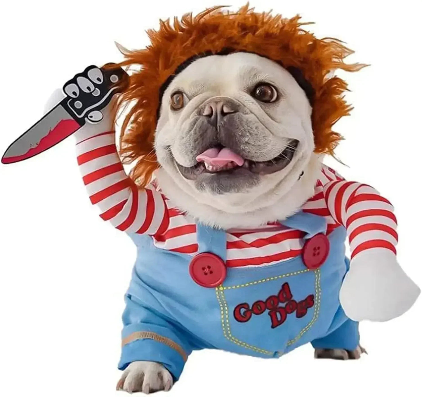 Scary Doll Doggie Costume - 50% off!