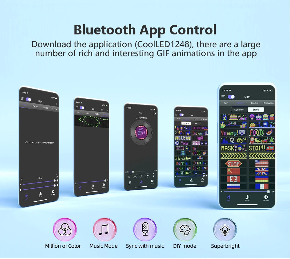 LED Scrolling Bluetooth Sign - 50% off!