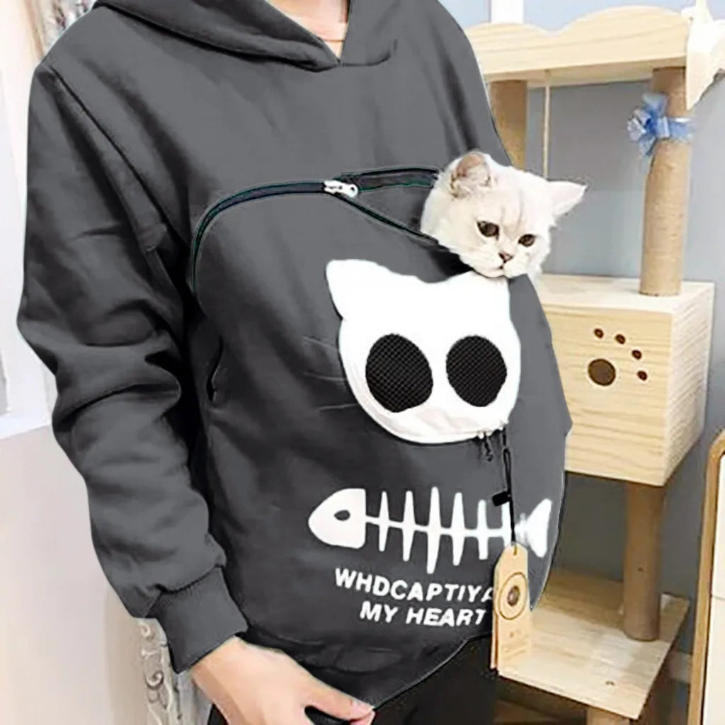 Cat Carrier Hoodie - 50% OFF!!!