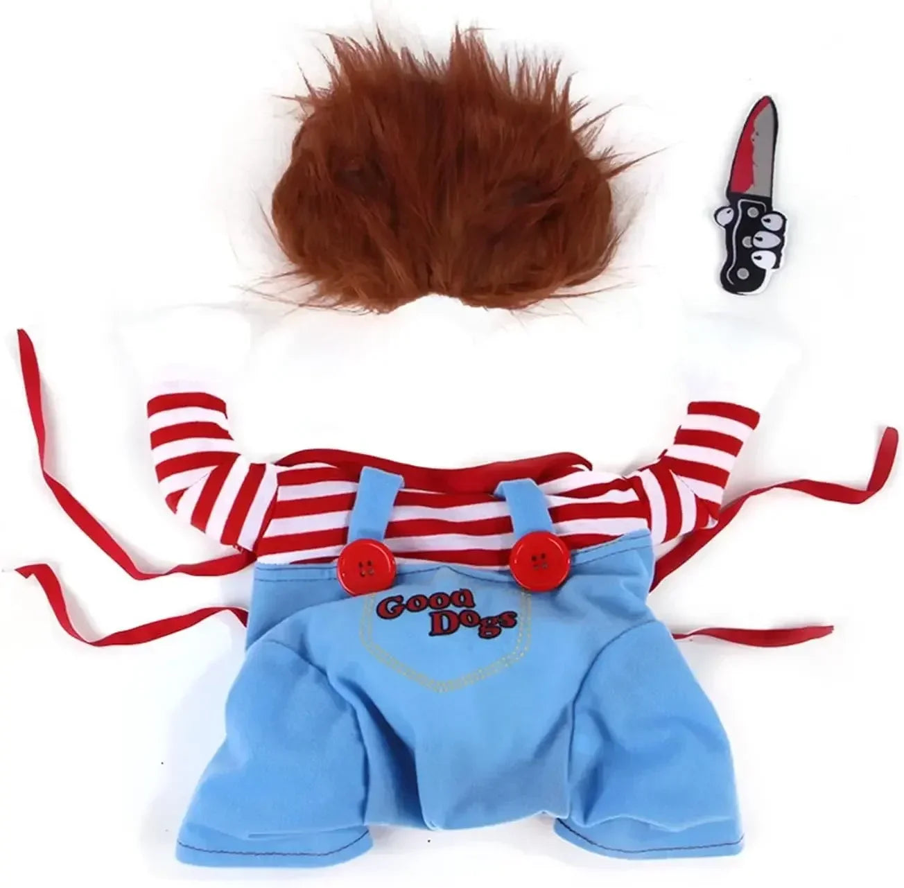 Scary Doll Doggie Costume - 50% off!